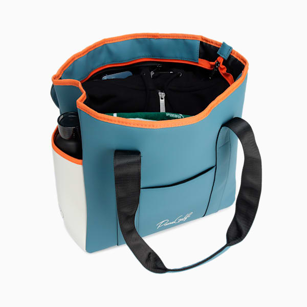 ユニセックス ゴルフ ベーシック トートバッグ 19L, Blue Horizon-White Glow-Maple Syrup, extralarge-JPN