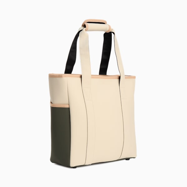 ユニセックス ゴルフ ベーシック トートバッグ 19L, Warm White-Dark Sage-Alpine Snow, extralarge-JPN