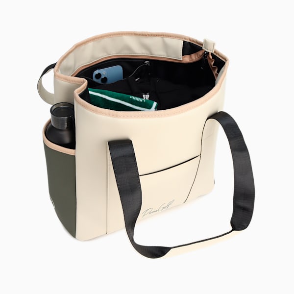 ユニセックス ゴルフ ベーシック トートバッグ 19L, Warm White-Dark Sage-Alpine Snow, extralarge-JPN