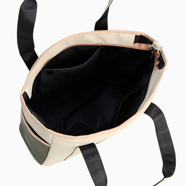 ユニセックス ゴルフ ベーシック トートバッグ 19L, Warm White-Dark Sage-Alpine Snow, extralarge-JPN