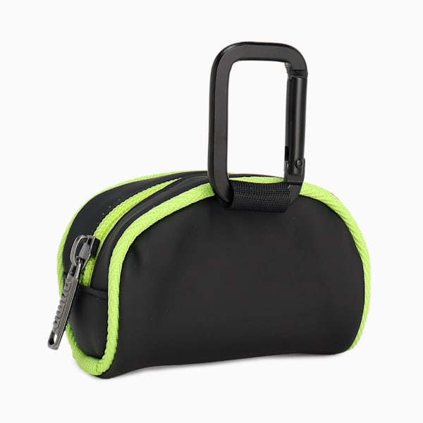 ユニセックス ゴルフ ベーシック ボールケース, PUMA Black-Lime Sheen, extralarge-JPN