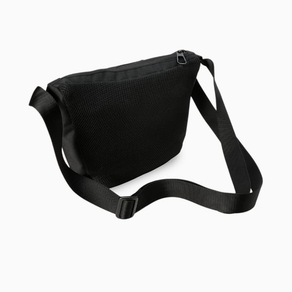 BMW M Motorsport Lifestyle Small Messenger Bag, PUMA Black-AOP, extralarge-IND