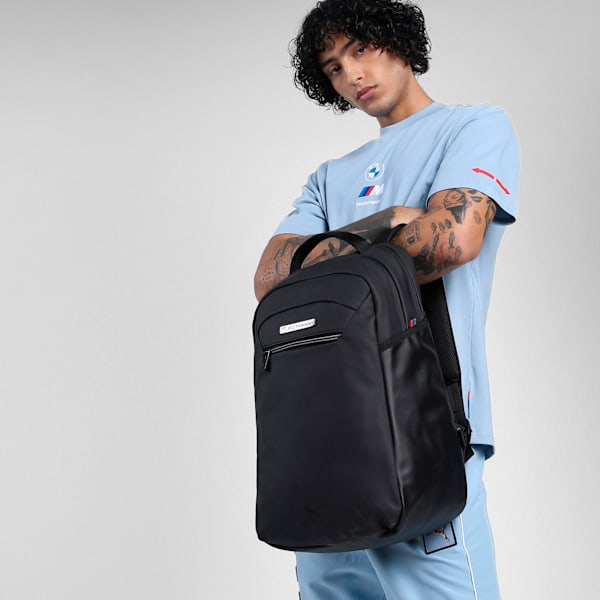 BMW M Motorsport Pro Backpack, PUMA Black, extralarge-IND