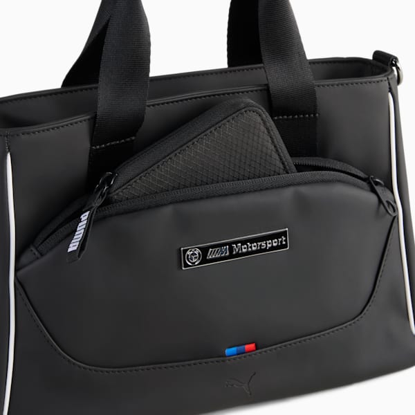 BMW M Motorsport Women's Hand Bag, PUMA Black, extralarge-IND