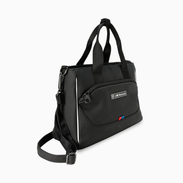 BMW M Motorsport Women's Hand Bag, PUMA Black, extralarge-IND