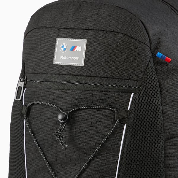BMW M Motorsport Unisex Backpack, PUMA Black, extralarge-IND