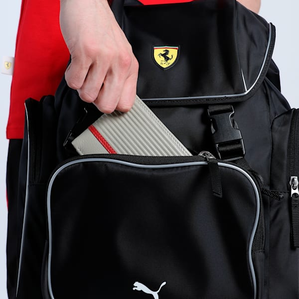 Scuderia Ferrari Race Lifestyle Motorsport Backpack, PUMA Black, extralarge-IND
