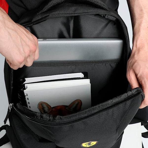 Scuderia Ferrari Race Motorsport Large Backpack, PUMA Black, extralarge-IND