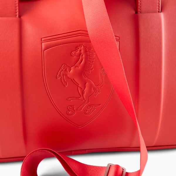 Scuderia Ferrari Premium Motorsport Duffle Bag, Rosso Corsa, extralarge-IND