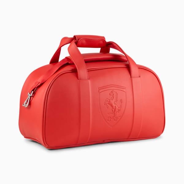 Scuderia Ferrari Premium Duffle Bag, Rosso Corsa, extralarge