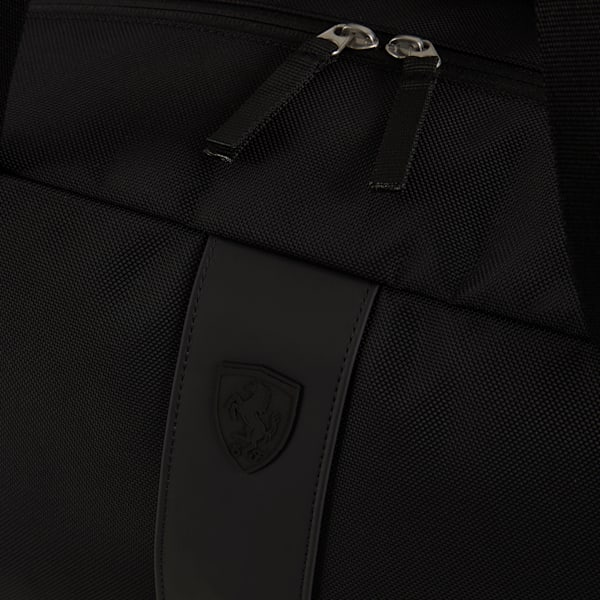 Bolso de noche Scuderia Ferrari Race Pro, PUMA Black, extralarge