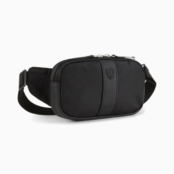 Scuderia Ferrari HP Race Pro 1L Waist Bag, PUMA Black, extralarge