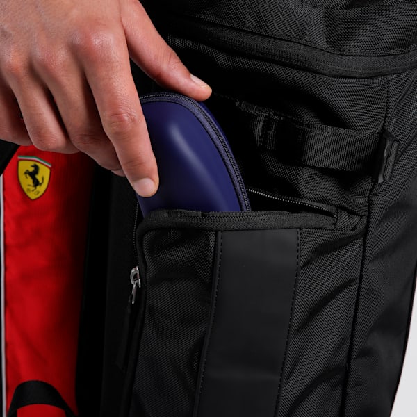 Scuderia Ferrari Race Pro Motorsport Backpack, PUMA Black, extralarge-IND