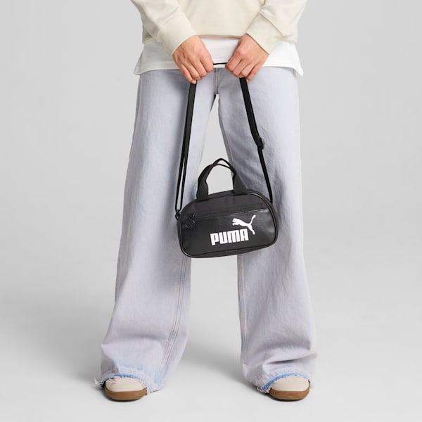 ユニセックス キャンパス ミニ グリップ バッグ 2L, PUMA Black, extralarge-JPN