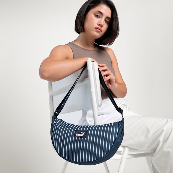 UP Surf Club Women's Half Moon Bag, PUMA Navy-denim look, extralarge-IND
