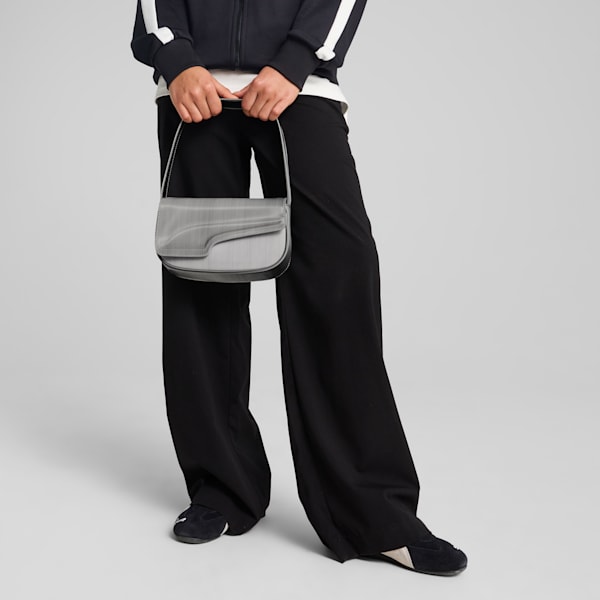 PUMA Formstrip 2L Hobo Bag Women, Smokey Gray, extralarge