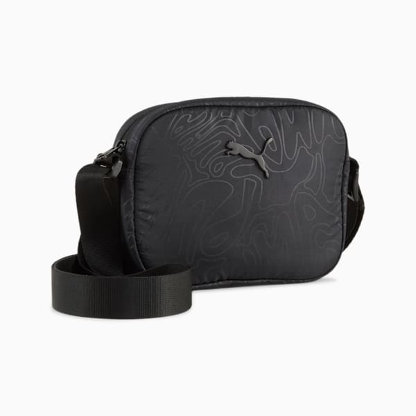 ウィメンズポップ クロスボディ バッグ 1L, PUMA Black-Graffiti AOP, extralarge-JPN