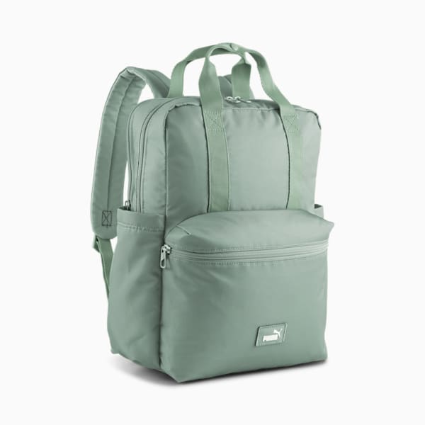 PUMA Phase College Backpack Women, Green Moon, extralarge