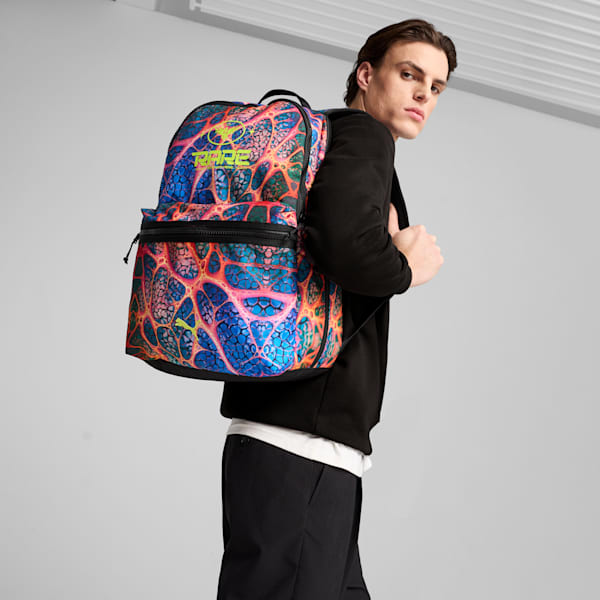 PUMA x LAMELO BALL Backpack, Iridescent-PUMA Black, extralarge