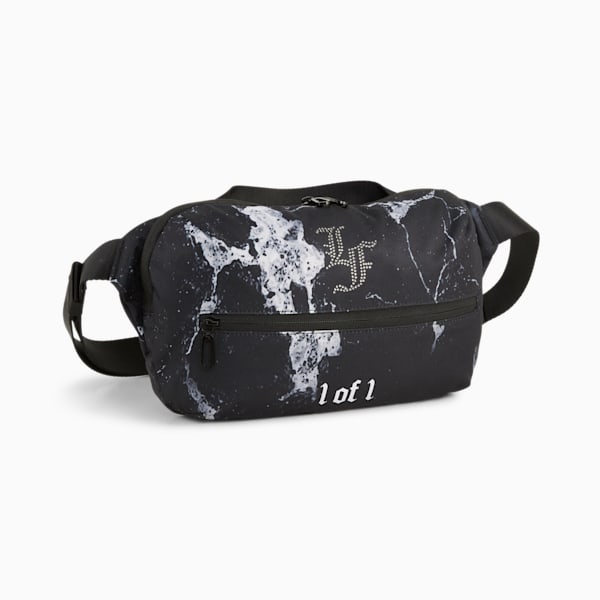 PUMA x LAMELO BALL LaFrancé Written in Chrome Waist Bag, PUMA Black, extralarge