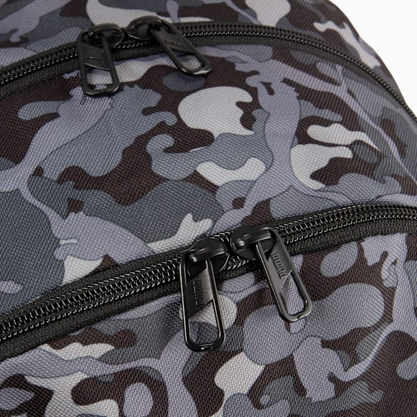 PUMA Academy Spacious Everyday Backpack 25L, Concrete Gray-Camo AOP, extralarge-IND
