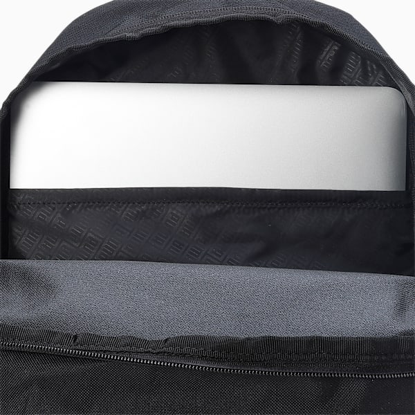 PUMA Phase Multi-Pocket Backpack 22L, PUMA Black, extralarge-IND