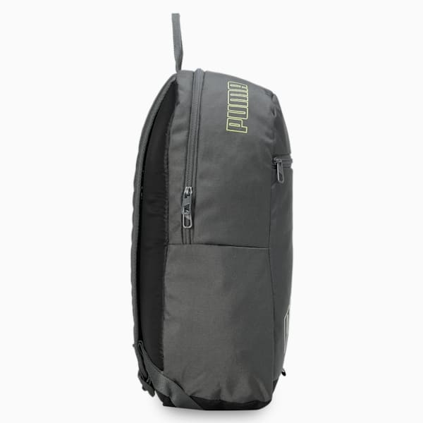 PUMA Phase Unisex Backpack, Mineral Gray-Lime Sheen, extralarge-IND