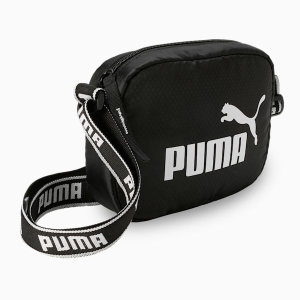 Core Base Women's Crossbody Bag, PUMA Black, extralarge-IND