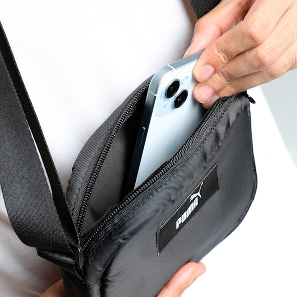 Core Pop Women's Crossbody Bag, PUMA Black, extralarge-IND