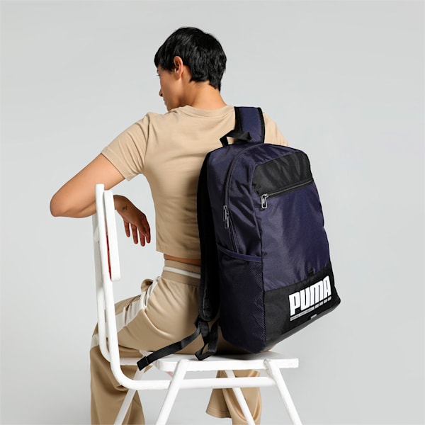 PUMA Plus Unisex Backpack, PUMA Navy, extralarge-IND