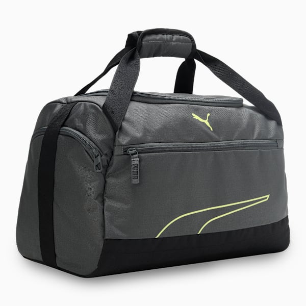 Fundamentals Sports Bag, Mineral Gray-Lime Sheen, extralarge-IND