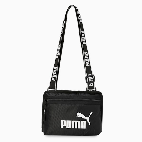 Core Base Women's Shoulder Bag, PUMA Black, extralarge-IND