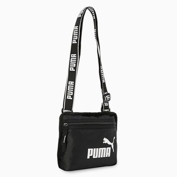 Core Base Women's Shoulder Bag, PUMA Black, extralarge-IND