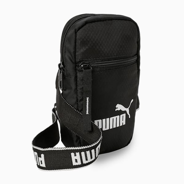 Core Base Front Loader Women's Crossbody Bag, PUMA Black, extralarge-IND