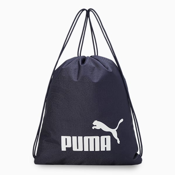 PUMA Phase Lightweight Gym Sack 14L, PUMA Navy, extralarge-IND