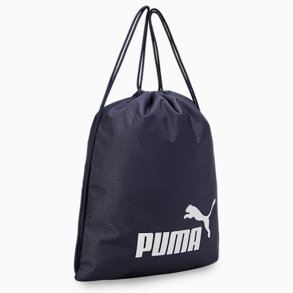 PUMA Phase Lightweight Gym Sack 14L, PUMA Navy, extralarge-IND