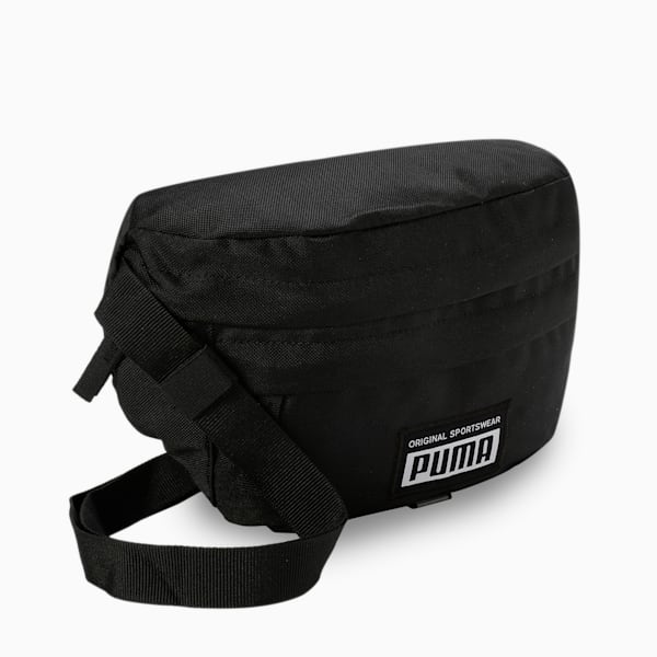 PUMA Academy Unisex Waist Bag, PUMA Black, extralarge-IND