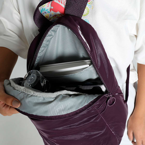 Core Up Women's Stylish Daily Use Backpack 10L, Midnight Plum, extralarge-IND
