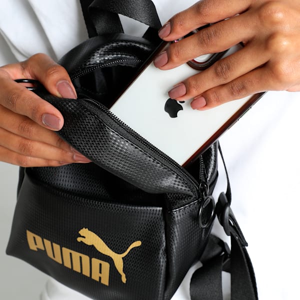 Core Up Mini Me Women's Backpack, PUMA Black, extralarge-IND