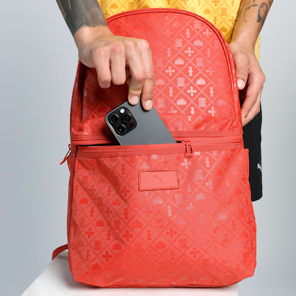 Road To Unity Large Backpack, Red Fire, extralarge-IND