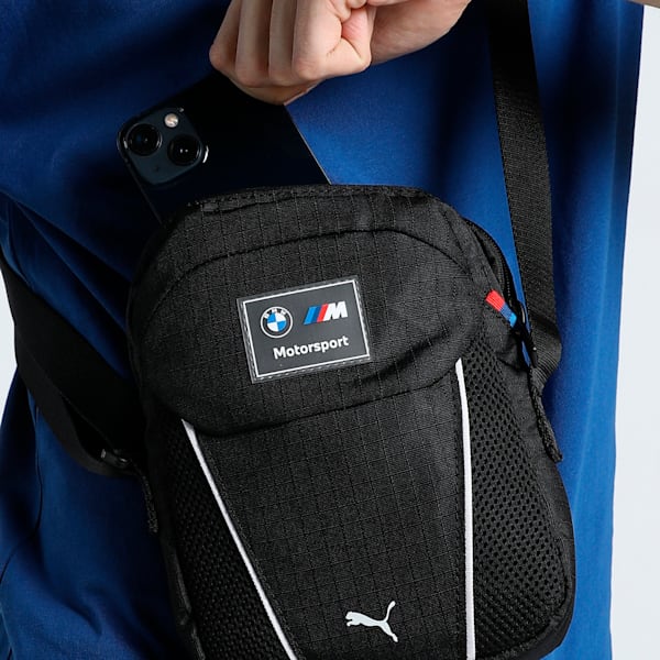 BMW M Motorsport Unisex Portable Bag, PUMA Black, extralarge-IND