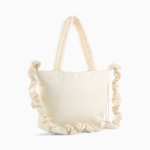 Bolso shopper pequeño holgado para mujer, Alpine Snow, extralarge