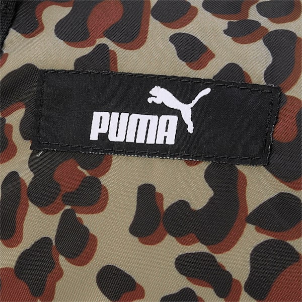 PUMA Women's Barrel Bag, PUMA Black-Animal AOP, extralarge-IND