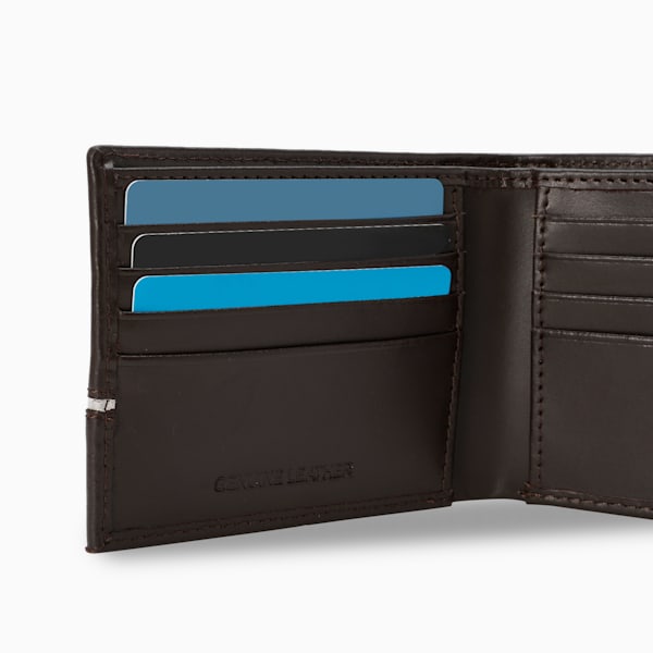 Core Leather Wallet, Chocolate, extralarge-IND