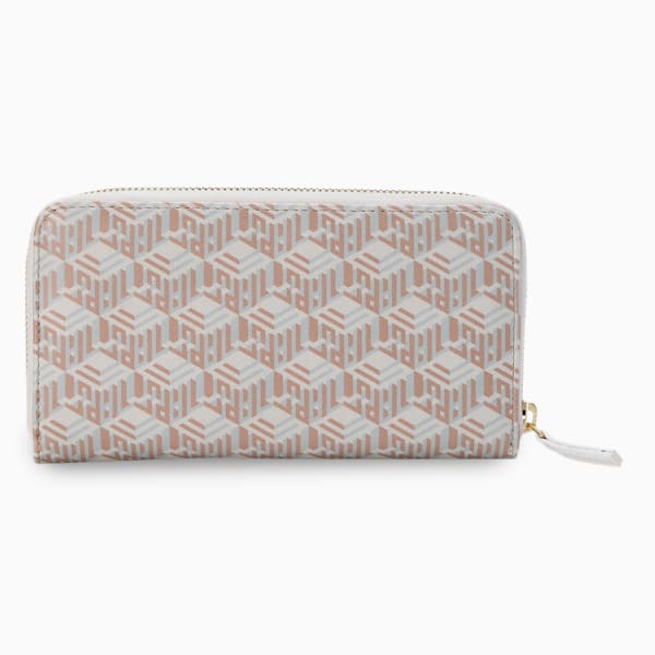 Monogram Women's Wallet, Turquoise Surf, extralarge-IND