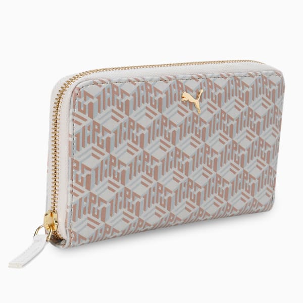 Monogram Women's Wallet, Turquoise Surf, extralarge-IND