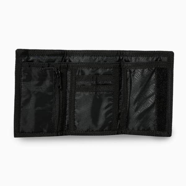 Plus Woven Wallet, PUMA Black, extralarge-IND