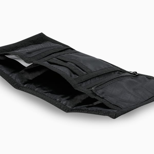 Plus Woven Wallet, PUMA Black, extralarge-IND