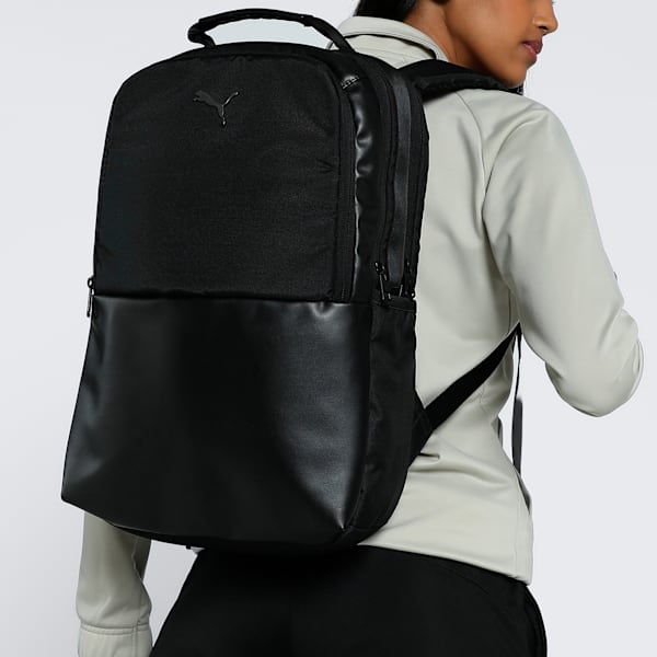 PUMA Elite Multi-Pocket 15L Backpack V2, PUMA Black, extralarge-IND
