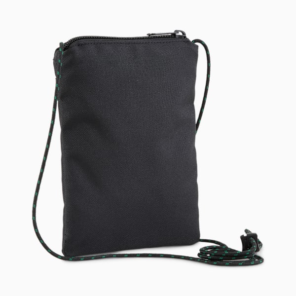 Morocco Fan 0.1L Crossbody Bag, PUMA Black-Power Green, extralarge-GBR